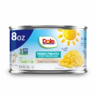 DOLE® Canned Crushed Pineapple Fruit in 100% Pineapple Juice