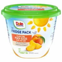 Dole® Fridge Pack Yellow Cling Peaches in 100% Fruit Juice