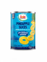 Dole® Pineapple Slices No Sugar Added Perspective: Main