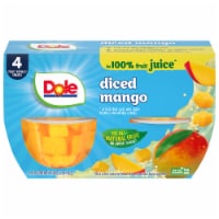 Dole® Diced Mango in Juice Fruit Bowls Perspective: Main