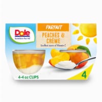 Dole® Fruit Bowls® Peaches & Crème Parfait Cups