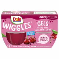Dole® Wiggles™ Cherry Fruit Juice Gels Perspective: Main