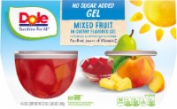 Dole®® Mixed Fruit in Sugar Free Cherry Flavored Gel Fruit Cups