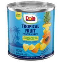 Dole® Tropical Fruit Pineapple and Papaya in Juice Perspective: Main