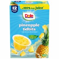 Dole® Pineapple Paradise™ Pineapple Tidbits In 100% Juice Perspective: Main