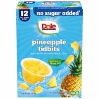 Dole® Pineapple Tidbits in Water No Sugar Added Perspective: Main