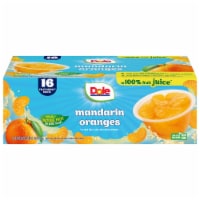 DOLE® FRUIT BOWLS® Mandarin Oranges in 100% Juice Cups