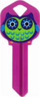 Wackey KW1 Owl Key Blank - Pink