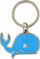 Hillman Metal Whale Key Chain Perspective: Main
