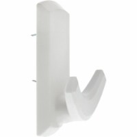 High & Mighty Tool-Free Decorative Hooks - White