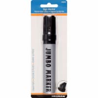 Hillman Black Chisel Tip Jumbo Marker 1 pk - Total Qty: 3