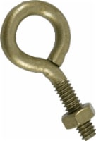 Hillman Durasteel Eye Bolt with Hex Nut - Gold Perspective: Main