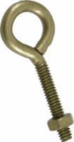 Hillman Durasteel Eye Bolt with Hex Nut - Gold Perspective: Main