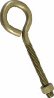 Hillman Durasteel Eye Bolt with Hex Nut - Gold Perspective: Main