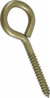 Hillman Durasteel Lag Thread Screw Eye - Gold Perspective: Main