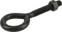Hillman Hardware Essentials Eye Bolt with Hex Nut - Black Perspective: Main