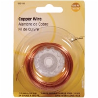 Hillman Anchor Wire 100 Ft. 24 Ga. Copper General Purpose Wire 123111