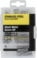 Hillman Stainless Steel Sheet Metal Screw Kit Perspective: Main