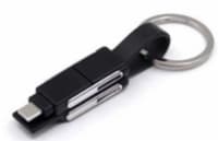 Hillman 6 In 1 Charging Cable - Black Perspective: Main