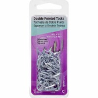 Hillman No. 11 Galvanized Steel Double Point Tack Staple 11 Ga. 1.5 oz Hillman No. 11 Galvanized Steel Double Point Tack Staple 11 Ga. 1.5 oz