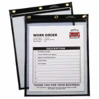 C-Line Heavy Duty Shop Ticket Holder,12 H,PK15 50912