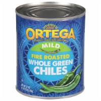 Ortega Whole Mild Fire Roasted Green Chiles