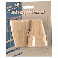 Shepherd 9742 2 Count .75 in. To .88 in. Furniture & Crutch Leg Tip