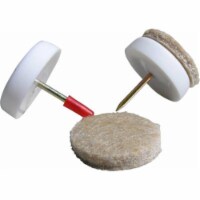 Shepherd Hardware 9955 1.13 in. Round Heavy Duty Felt Gard Glide - 8 Pack