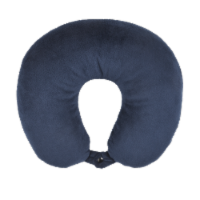 Premium Super-Soft Bamboo Neck/Travel Pillow, U Shape, Memory Foam