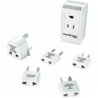 Travel Smart Type A, Type B, Type C, Type E, Type F, Type G For Worldwide Wattage Converter -