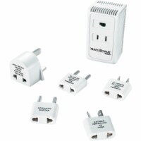 Travel Smart Type A, Type B, Type C, Type E, Type F, Type G For Worldwide Wattage Converter -