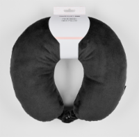 Travel Smart Microbead Neck Pillow - Black