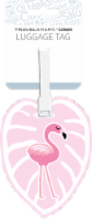 Travel Smart Flamingo Tag