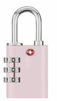Travel Smart Pink Combo Lock Perspective: Main