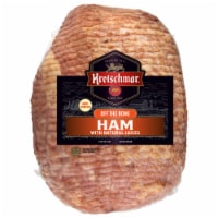 Kretschmar® Off The Bone Ham Fresh Sliced Deli Meat Perspective: Main