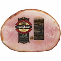 Kretschmar® Off The Bone Ham Fresh Sliced Deli Meat Perspective: Main