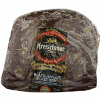Kretschmar® Off The Bone Black Angus Roast Beef Fresh Sliced Deli Meat Perspective: Main