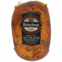 Kretschmar Rotisserie Style Off The Bone Chicken Breast Fresh Sliced Deli Meat Perspective: Main