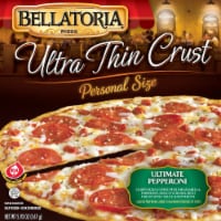 Bellatoria® Ultimate Pepperoni Ultra Thin Crust Personal Pizza Perspective: Main
