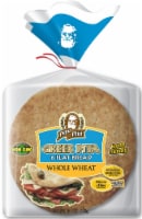 Papa Pita 100% Whole Wheat Greek Pita Flat Bread