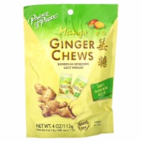 Prince Of Peace - Chews Ginger Mango - 1 Each - 4 OZ - Pack of 3