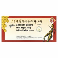 Prince of Peace American Ginseng with Royal Jelly & Bee Pollen Dietary Supplement