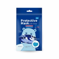 Grand Fusion Child Protective Face Mask & Filter 1 Pack Blue Camo