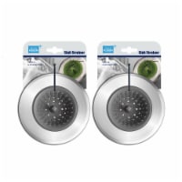 Grand Fusion Kitchen Sink Strainer 2 Pack - Gray