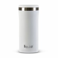 Grand Fusion Skinny Can Insulator Slim Can Koozie White