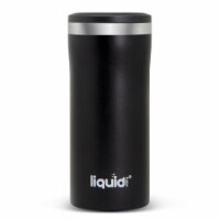 Grand Fusion Skinny Can Insulator Slim Can Koozie Black