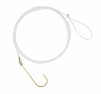 South Bend® Snell Aberdeen Hook Gold Size 8 Perspective: Main