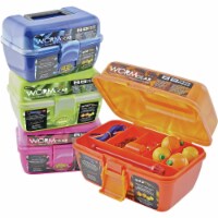 South Bend® Worm Gear 7-Compartment Tackle Box with Tackle
