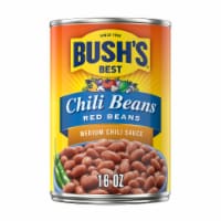Bush's Red Beans in a Medium Chili Sauce 16 oz Perspective: Main
