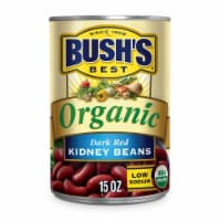 Bush's Organic Dark Red Kidney Beans 15 oz Perspective: Main
